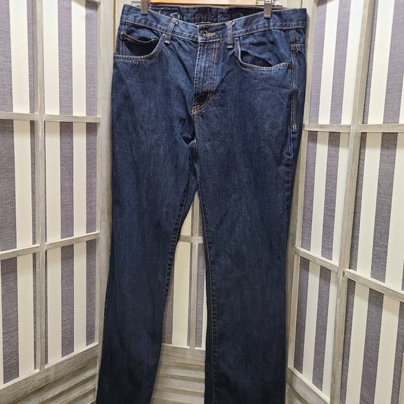Calvin Klein Straight Cut Blue Jeans 34x30 - Picture 1 of 6